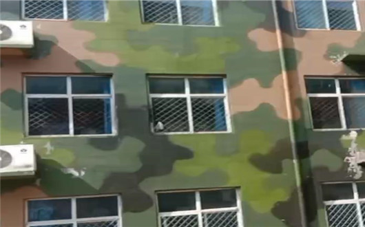 江苏墙面军用迷彩施工方案